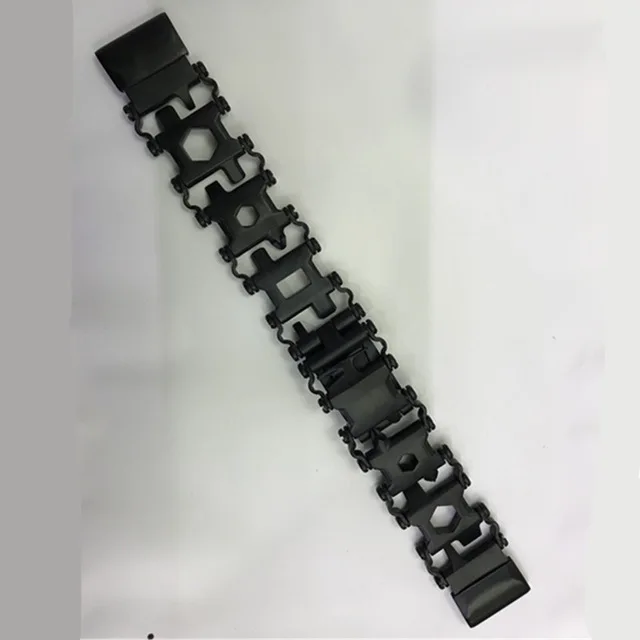 20 мм ремешок 22 мм стальной ремешок для samsung Galaxy 46 band gear S3 Amazfit Strat ремешок для часов браслет ремешок для часов с отверткой инструмент - Цвет ремешка: black Fenix