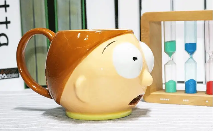 3D Рик и Морти кофейные кружки керамические чайные чашки и кружки мультфильм большой емкости марка посуда для напитков