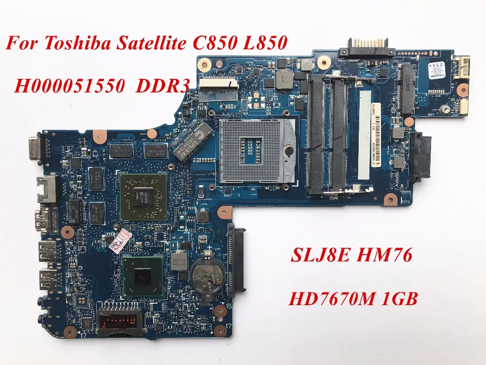 Оптовая продажа и высокое качество h000051550 для Toshiba Satellite C850 L850 Материнская плата