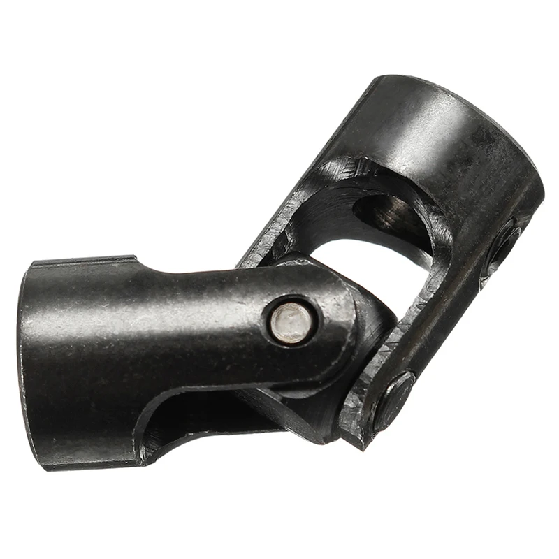 

New Durable 4mm to 4mm Black Joint Coupling Iron Small Cross Universal Joint Coupling