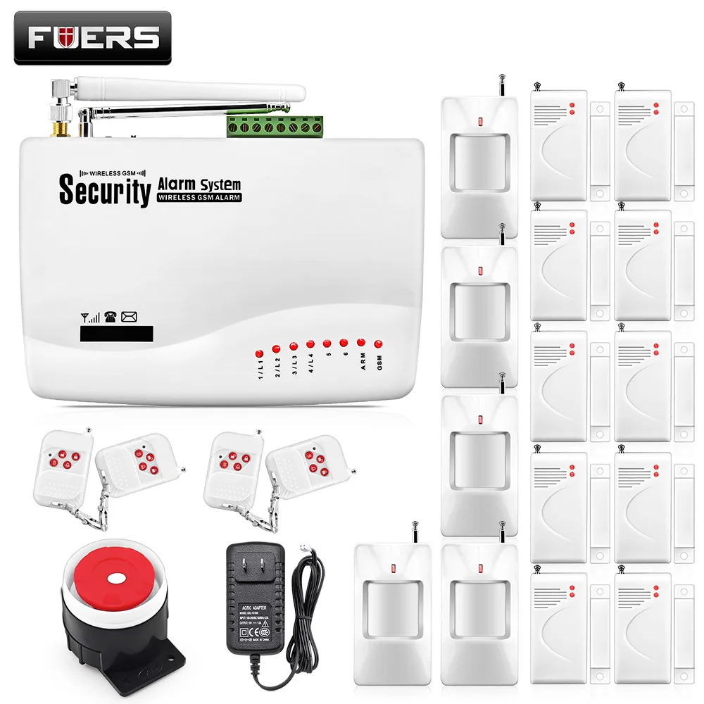 Китайская сигнализация GSM Security Alarm System. GSM auto-Dial Alarm System v2. Аккумулятор для GSM Alarm Security System. BONLOR Security Alarm System Wireless GSM SF-604g.