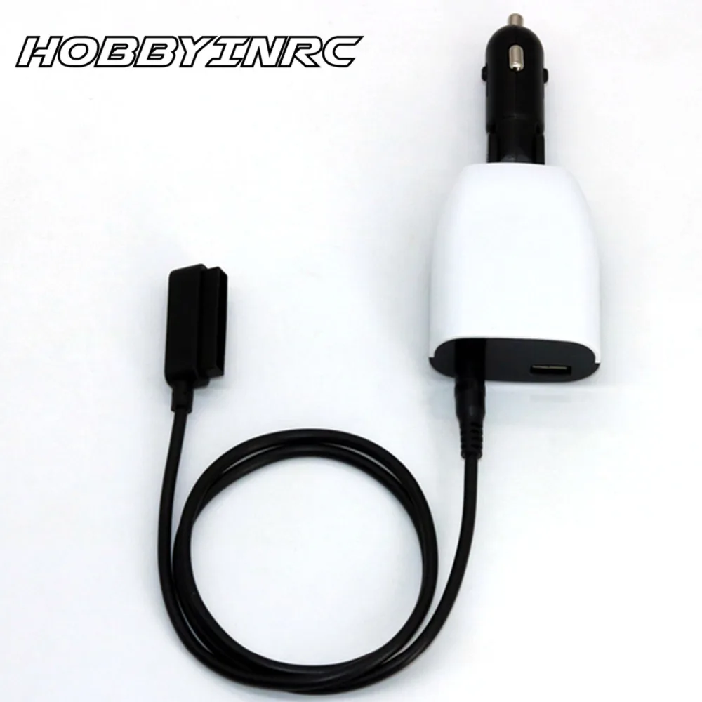 

HOBBYINRC RC Accessories Battery & Remote Controller Charger USB Smart Car Charger with Digital Display for DJI MAVIC PRO