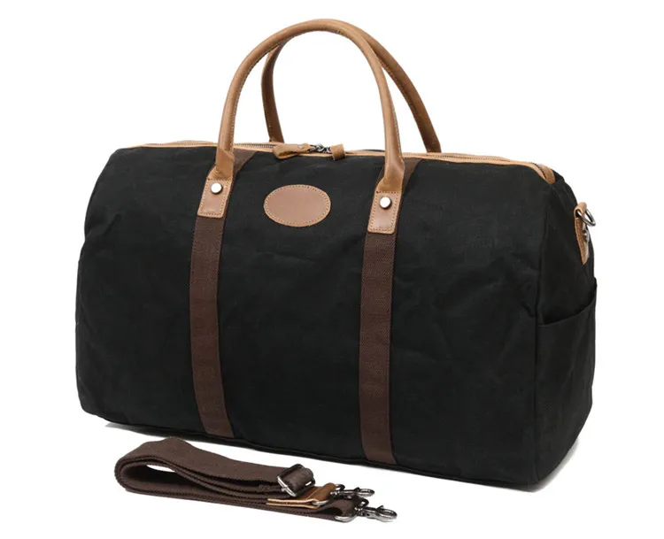 PRODUCT DISPLAY BLACK of Woosir Travel Duffel Bag