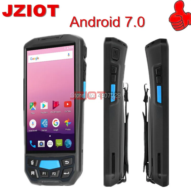 JZIOT V9000 Android КПК сборщик данных штрих-кода с qr-кодом NFC считыватель