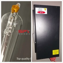 Для лазер Yueming машина 130 лазерный источник питания+ лазерная трубка 130 Вт катализатор с CE& FDA