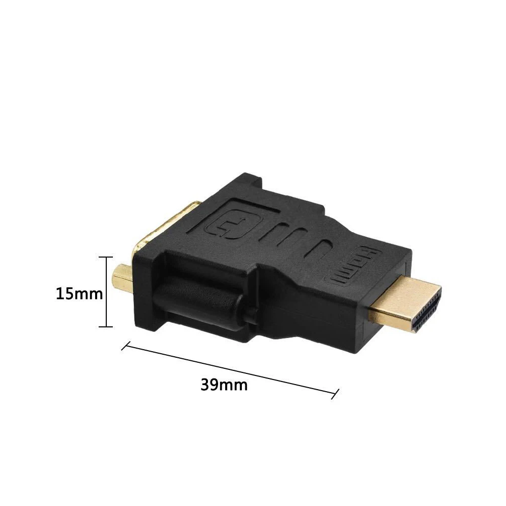Muti fuction аудио кабель HD 1080P позолоченный HDMI к DVI 24 + 5 видеокарта конвертер адаптер