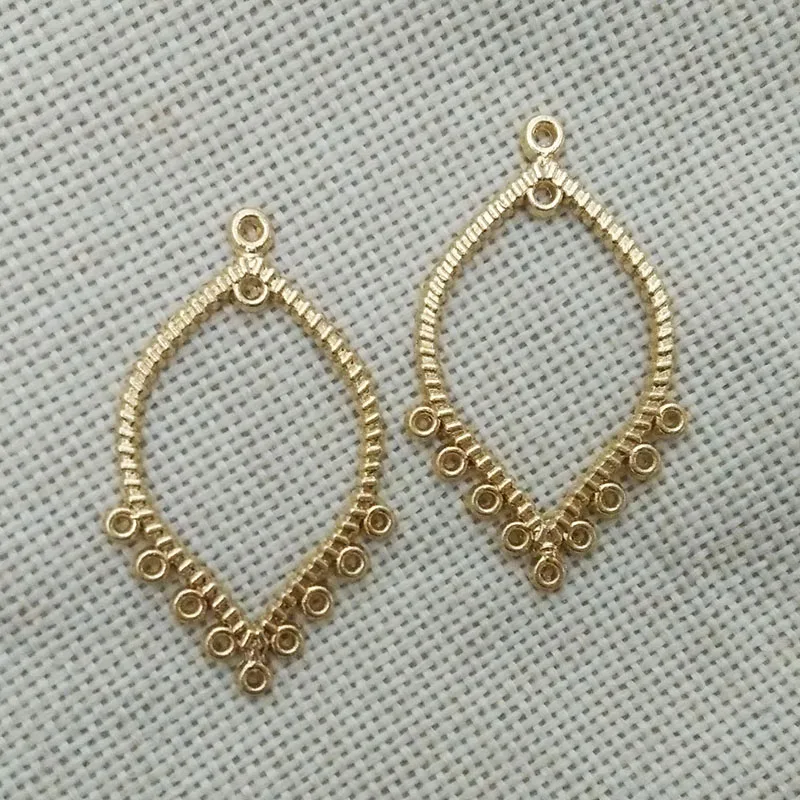 

Earrings findings necklace charms connector earring clasp filigree hollow ear piercing oval buckle locket bridal tassel tangles