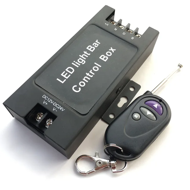 Rf Remote Wireless Car Light Strobe Flash Controller On Off Switch Rf Remote Wireless Car Light Strobe Flash Controller On Off Switch Led Bar Drl Flashing Control Box 360w Relay Harness