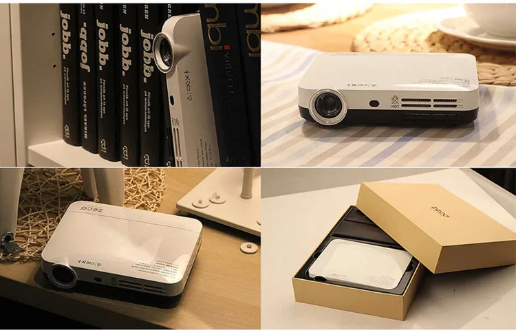 Мини 3D светодиодный проектор мультимедийный Android 4 Wifi Bluetooth для игровых данные