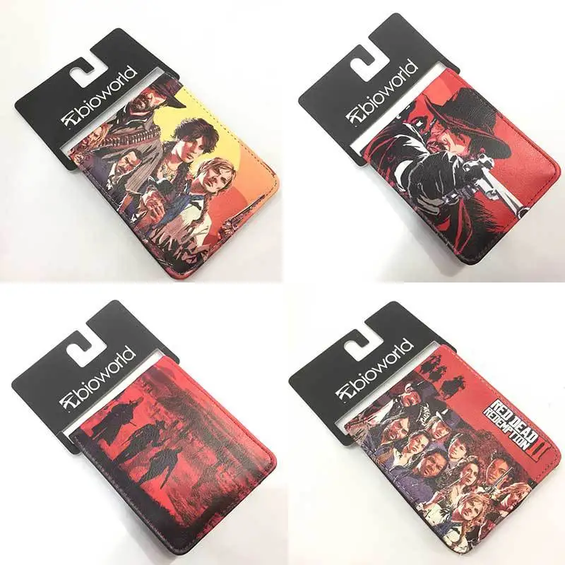 

2019 fashion Red Dead Redemption 2 PU wallet for students