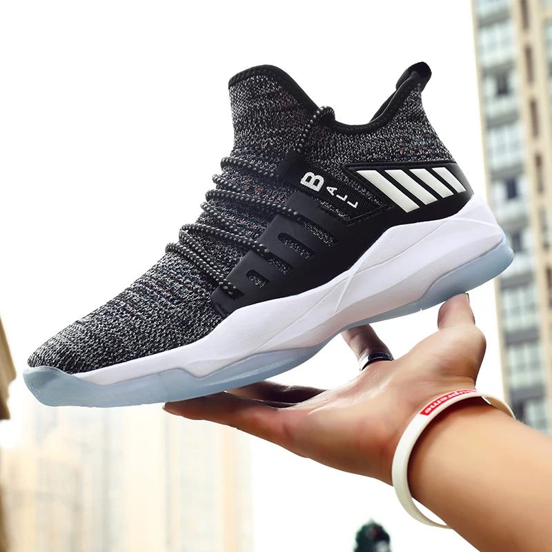 

Plus Size 39-46 men sneakers casual basketball Comfortable Breathable training Lightweight fashion shoes men #ABF2
