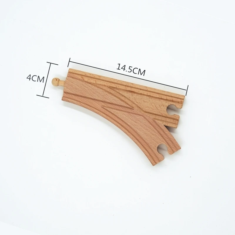 wooden track set