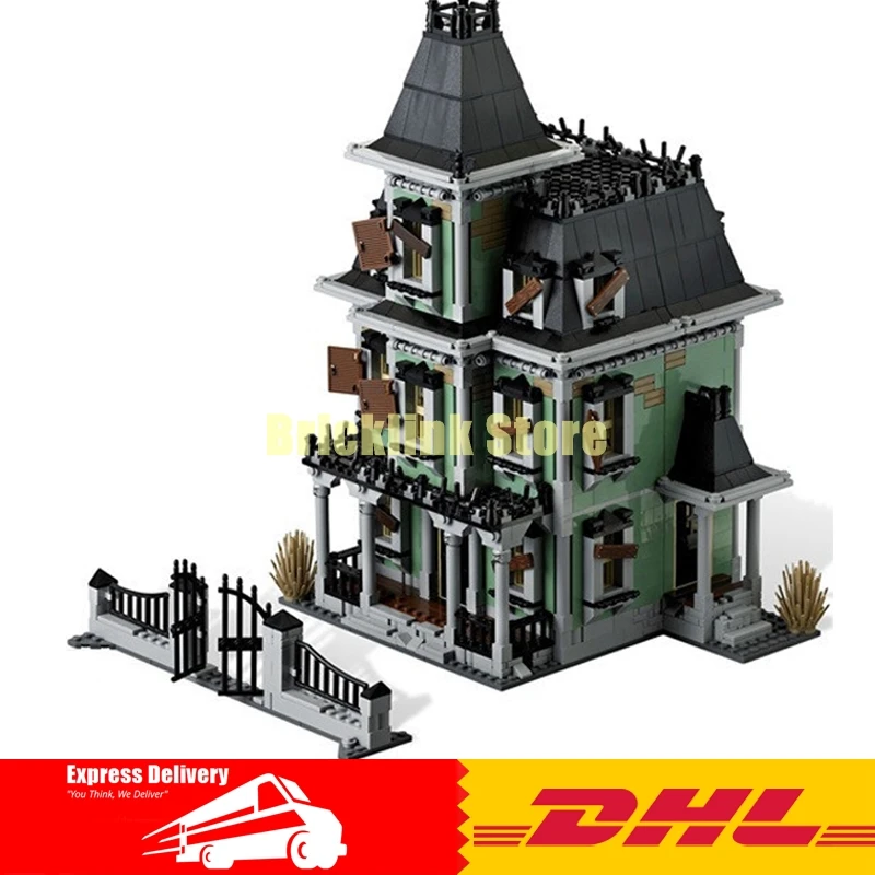 

DHL LEPIN 16007 2141Pcs Monster fighter The haunted house Model set Building Kits Model With Compatible Legoinglys 10228 Gifts