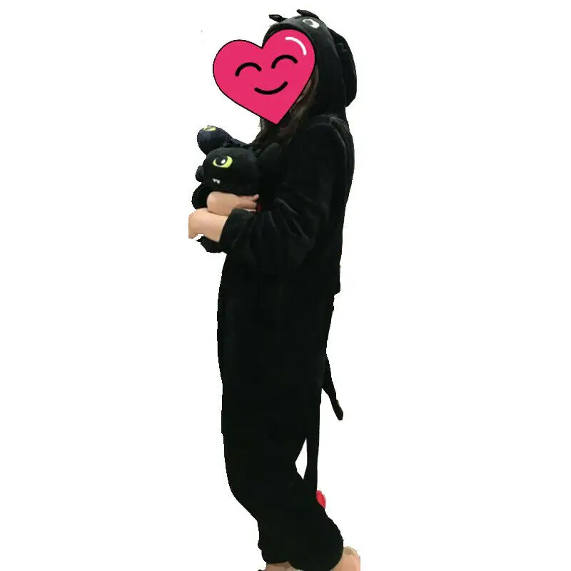 Kopen Anime Hoe to Train Your Dragon Tandeloze Cosplay Kostuum Jumpsuit Pyjama