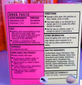 clear essence fade cream extra strength