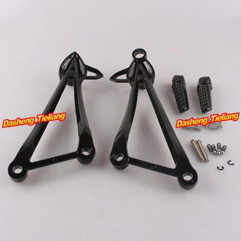 

Motorcycle Rear Passenger Foot Pegs Footrest Brackets Kit for KAWASAKI ZX10R 2008-2010 ZX6R ZX600R 2009-2011