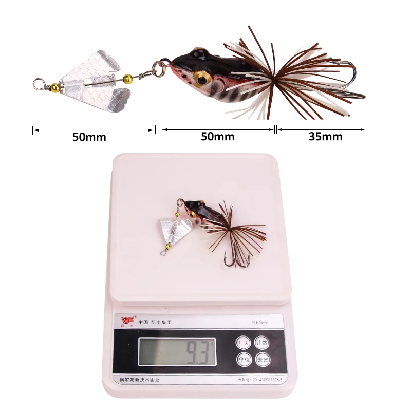 SEAPESCA Спиннер рыболовная приманка 135 мм 9 3g Ray Frog Minnow Iscal искусственная Поппер 3D