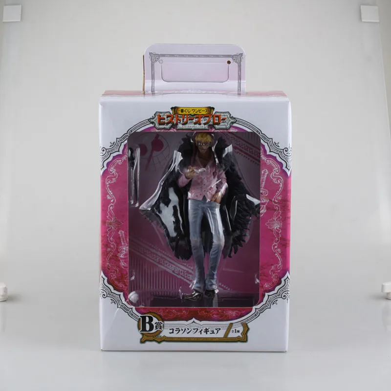 

Retail 1 Piece 9'' 23cm One Piece Corazon Donquixote Rosinante PVC Action Figure Collectible Model Doll Toy Good for Gift