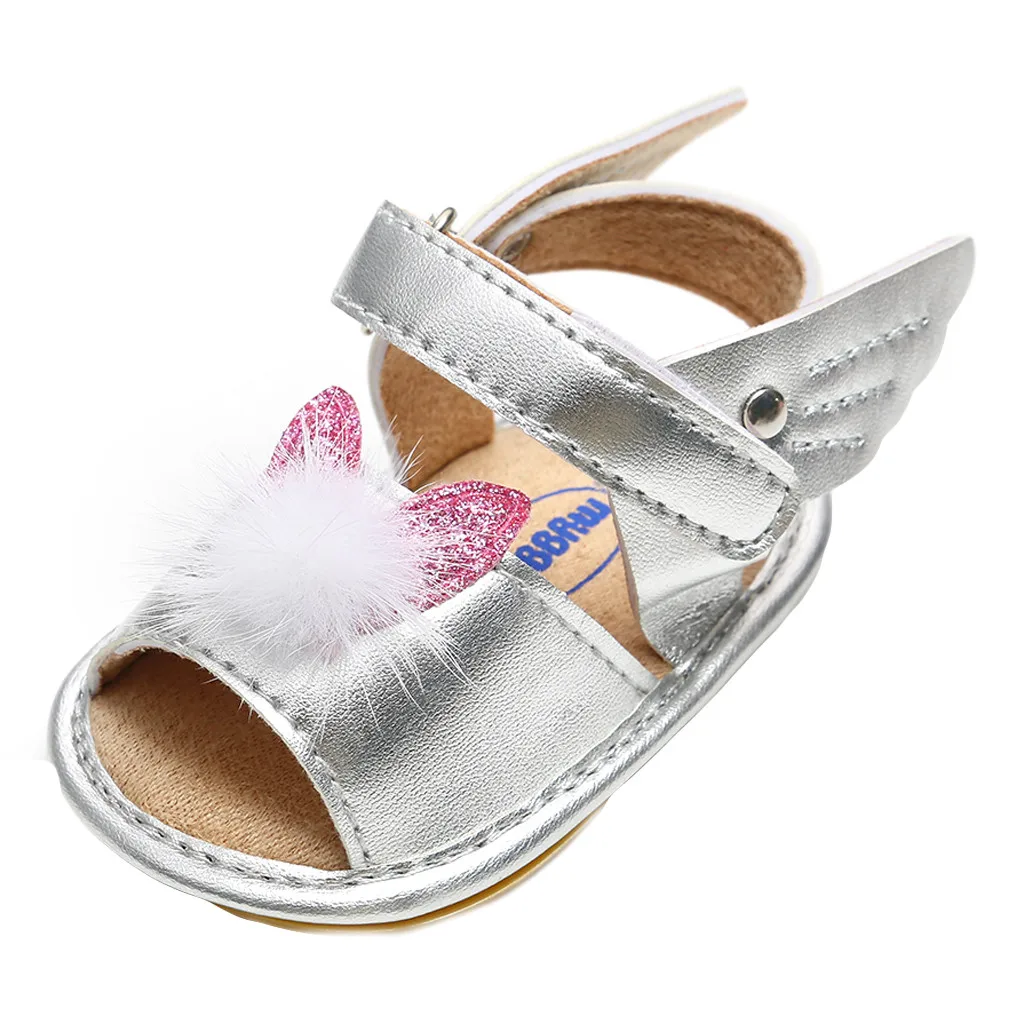 

Toddler Baby Kids Girls Sandals Casual Sequin Non-Slip Girls Boys Summer 2019 Kids Shoes Fashion Sandalen Cinderen Melissa Shoes