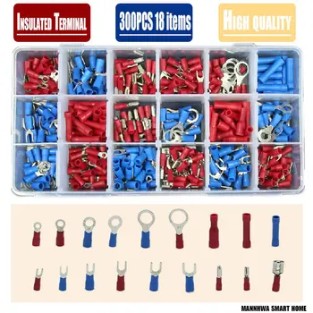 

330PCSs Female/Male Insulated Electrical Crimp Terminal Connectors