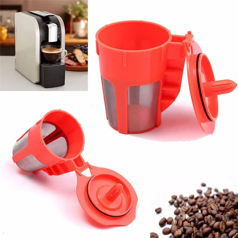 

1Pcs Refillable K-Carafe Reusable Coffee od Filters Maker Mesh Holder Replacement Coffee Filter drop shipping
