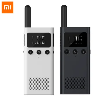 

Original Xiaomi Mijia Smart Walkie Talkie 1S With FM Radio Speaker Smart Phone APP Control Location Share Fast Team Talk Outdoor