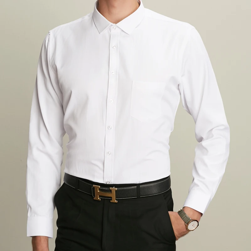 Зимнее платье shhirt теплый толстый модный бренд Camisa Masculina рубашка с длинными
