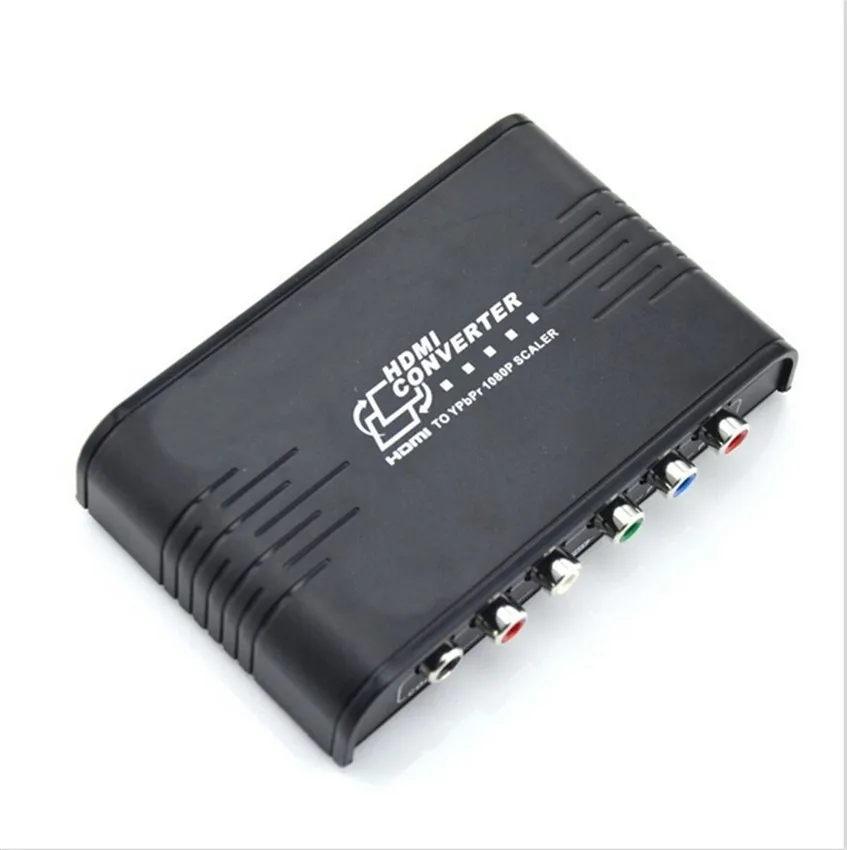 YPbPr Scaler Converter Box Supporting 1080P Video Coaxial Audio Output Convert HDMI compatible