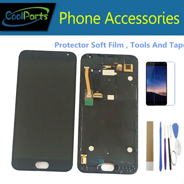 

Original For Meizu MX 5 M575M M575H Meizu MX5 LCD Display Screen+Touch Screen Digitizer Assembly Black Color+Kits