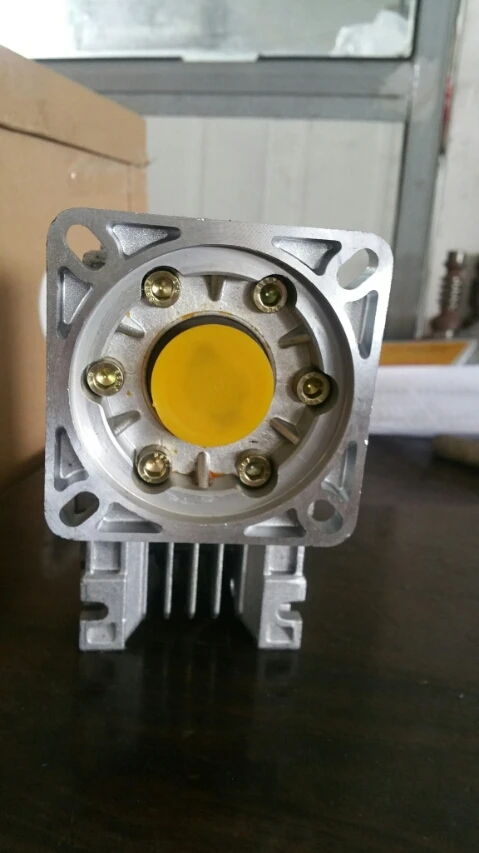 

7.5: 1-80: 1 worm reducer NMRV040 14 mm Input shaft rv040 worm gear reducer Speed reducer for NEMA 34 engine