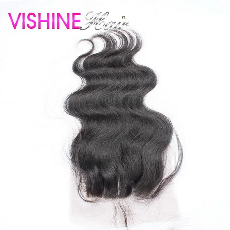 

2016 Ms Lula Hair Indian Lace Closure 4X4 Human Hair Closure Good Quality Indian Top Lace Frontal Closure Human Remy hair