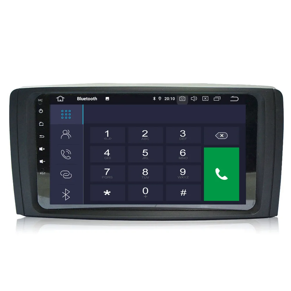 Discount COIKA 9" 2+16G RAM Android 9.0 Car Auto Radio GPS Navi For Mercedes-Benz W251 280 R350 R500 R300 R320 R63 Multimedia WIFI BT OBD 3