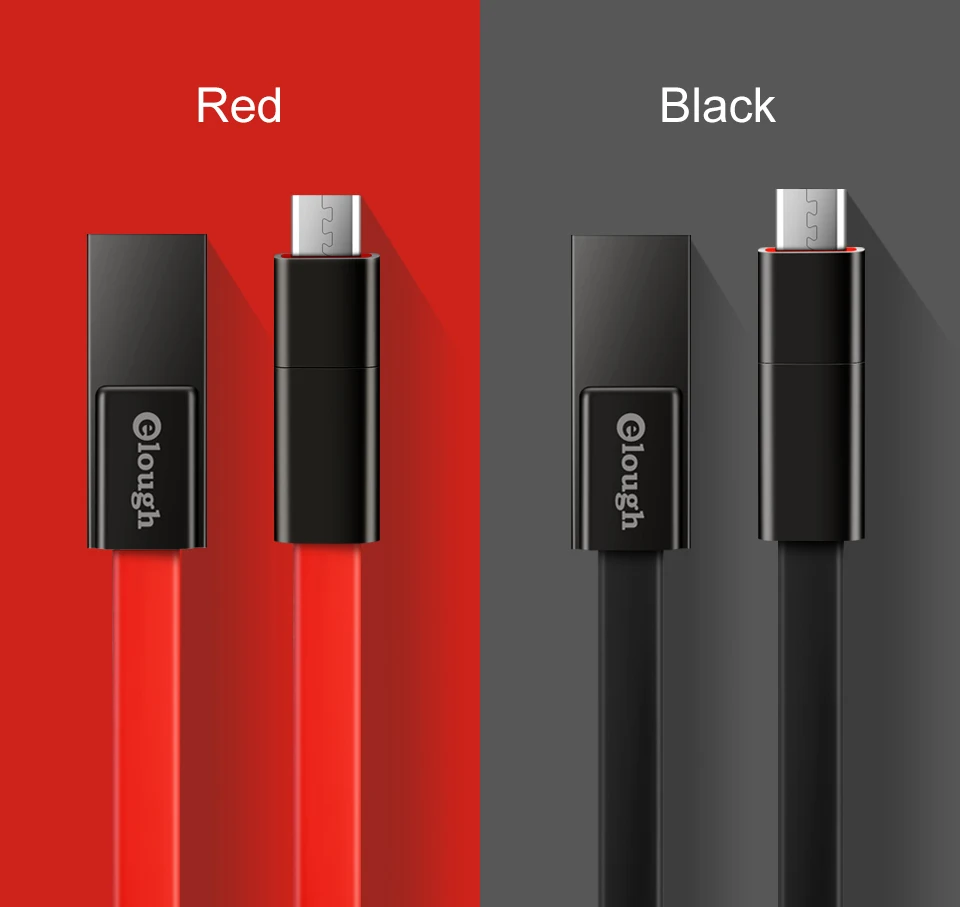 Elough повторное использование микро-usb кабель для samsung Xiaomi Android Быстрая зарядка USB данных телефон зарядное устройство Microusb reable DIY USB кабель