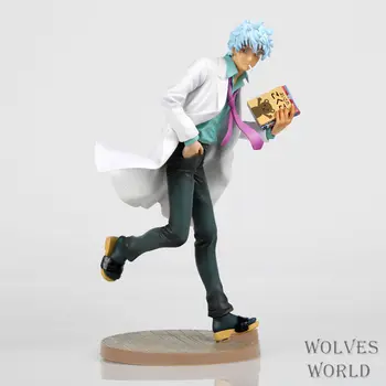 

Anime Figure 22CM Silver Soul Gin Tama Gintama Sakata Gintoki PVC Figure Colletion Model Toy