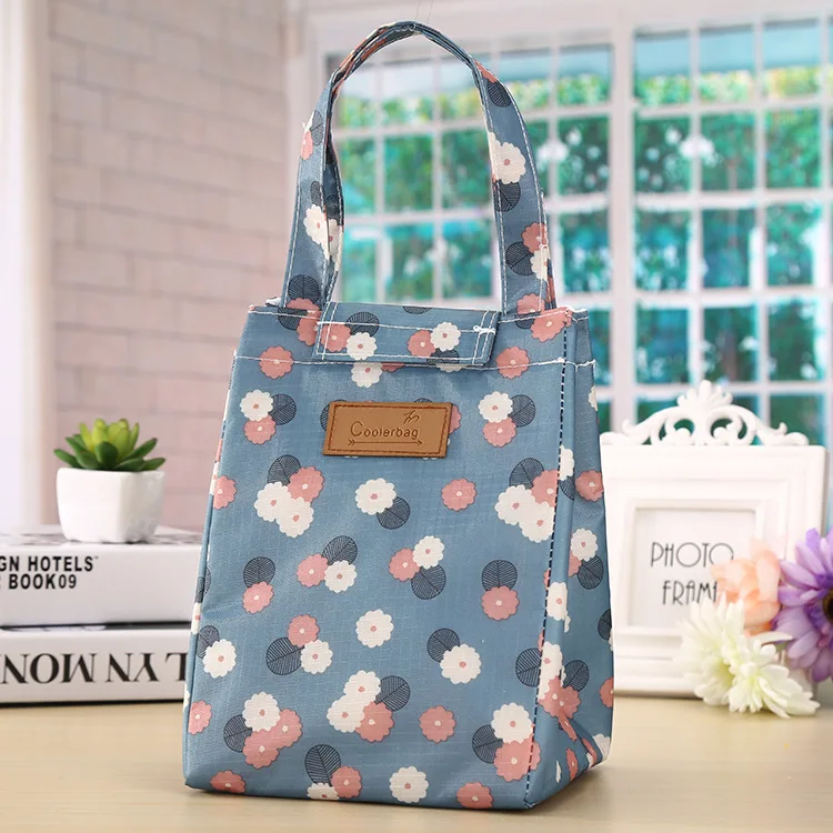 Fashion Printing Flower Dog font b Lunch b font font b Bags b font for Women