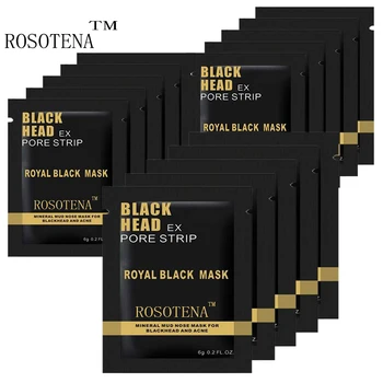 

30PCS/LOT ROSOTENA Face Care Black Head Face Mask Facial Blackhead Remover Nose Acne Deep Cleansing Mineral Mud EX Pore Strips