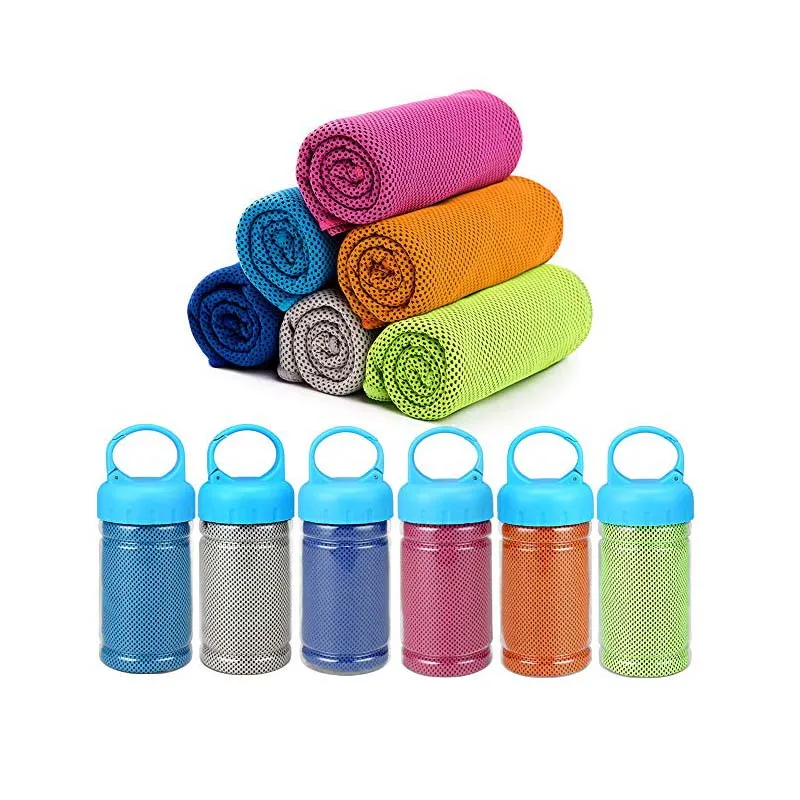 

Cooling Towel for Instant Cooling Relief, Reusable Sweat-Absorbent Super Soft Towel for Sports, Workout, Fitness, Swimming, Gym,