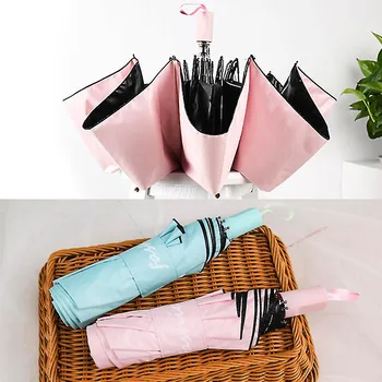 

Quality Fashion Folding Umbrella Rain Women Gift Men Mini Pocket Parasol Girls Anti-UV Waterproof Portable Travel umbrella AA