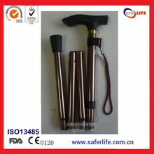 Акція, алюминиевая регулируемая складная табуретка-трость костыли