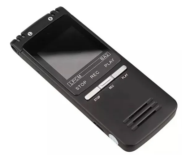 

New Dual core Ultrathin Professional Digital Audio Voice Recorder 16GB 1536KBPs WAV MP3 Recording Indirectional Dual Microphone