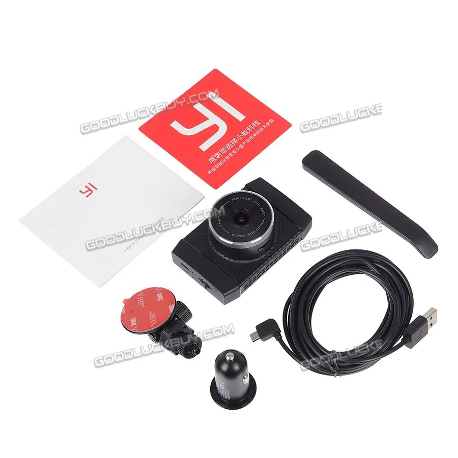 

Xiaoyi YI 2.7K WIFI Ultra Car Dash Camera 2.7" MEMS 3-axis G-Sensor Dual Core