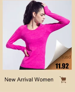 High Quality Elastic Women Sporting T-shirts Long Sleeve Exercise Quick Dry Fitness Clothing Workout Exercise Women's T-shirt