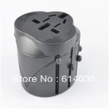 Универсальный во всем мире все в одном 1 Путешествия адаптер переменного тока плагин для адаптера переменного тока, EU, US, AU, штепсельная вилка британского стандарта в один адаптер