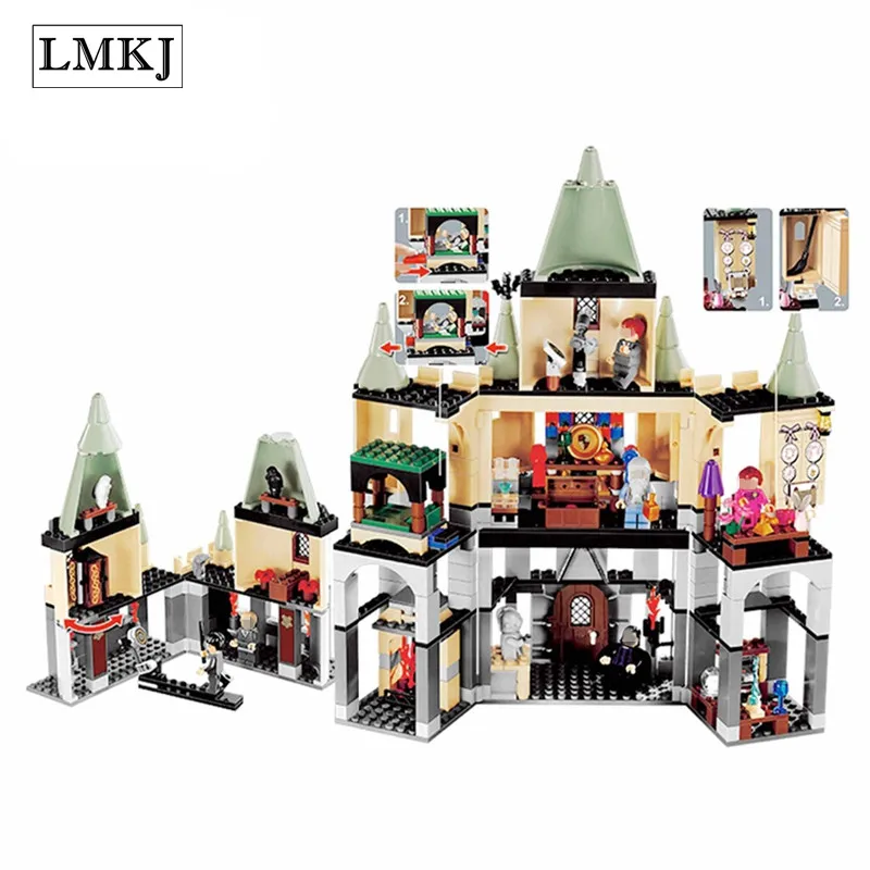

Magic Hogwartsing Castles School Model Building Block Assemble Brick Toy for Children Compatible With Legoingly Diy Gifts