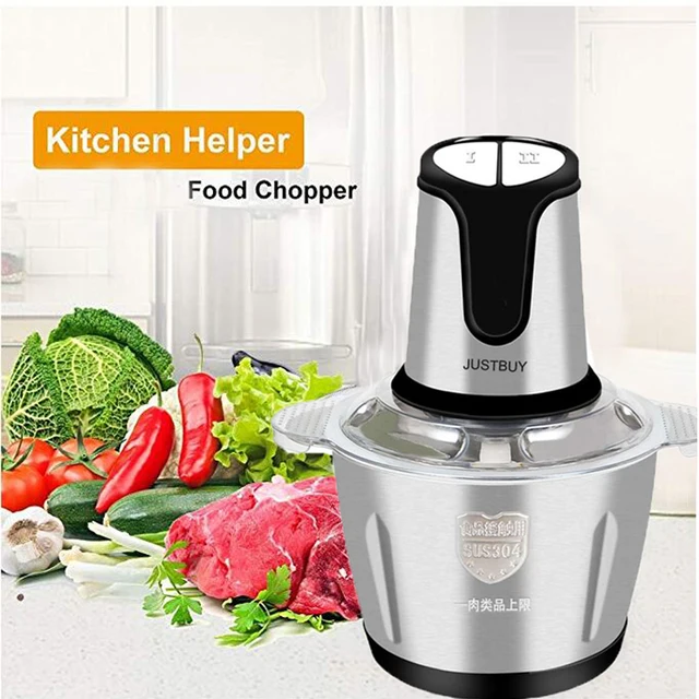 2L Electric Kitchen Meat Grinder Chopper Shredder Food Chopper
