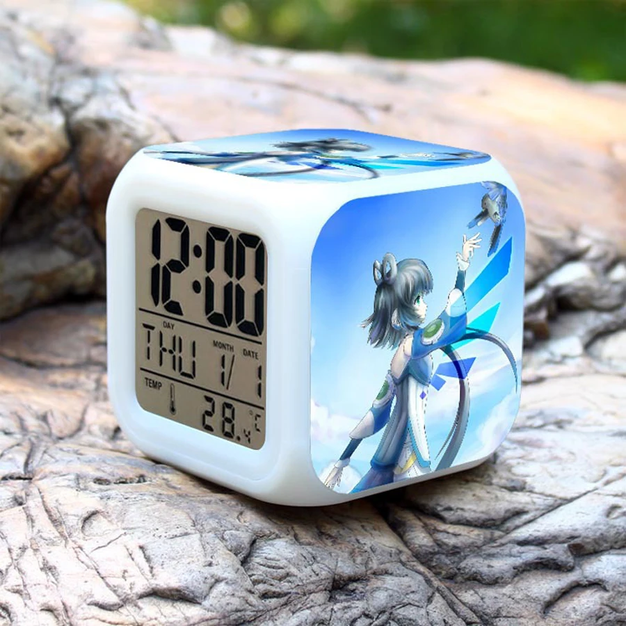 Buy Anime Digital Alarm Clock Kids Room Decorative