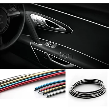 

Car Interior Decoration Moulding 5M For Renault Duster Laguna Megane 2 3 Logan Captur Clio For Saab 9-3 9-5 93 For MG 3 ZR