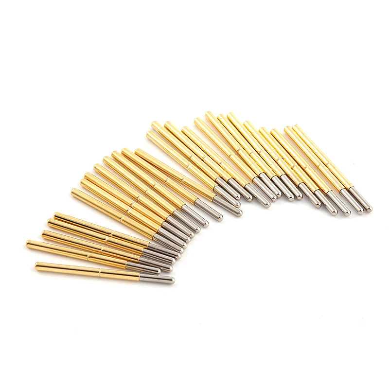 P125-J small round head Test Spring Thimble 100 Pcs/Pack Integrated Detection Probe Tool Accessories