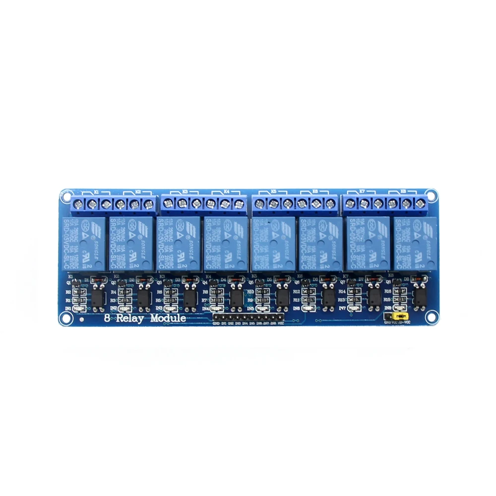 DC 5 в 1 2 4 8 канальный релейный модуль с оптроном низкий уровень триггера Плата расширения для arduino DIY Kit