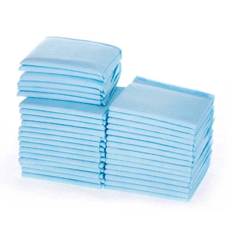 

50pcs/lot 45*60cm Pet Dog Diaper Super Absorbent Puppy Training Pee Pads Thickening Toilet Pure Wood Pulp Wet Mat